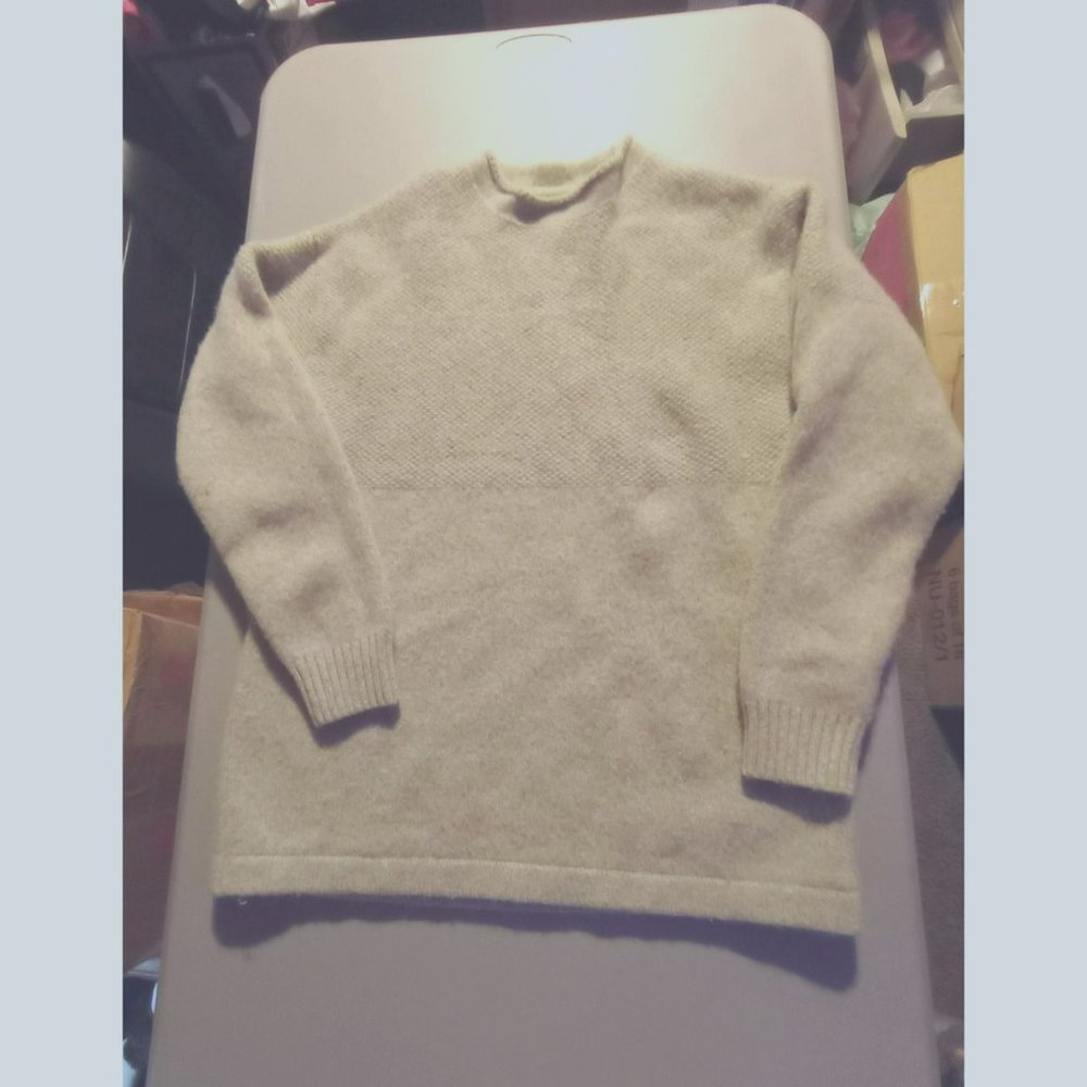 Next men's lambs wool premium sweater size L